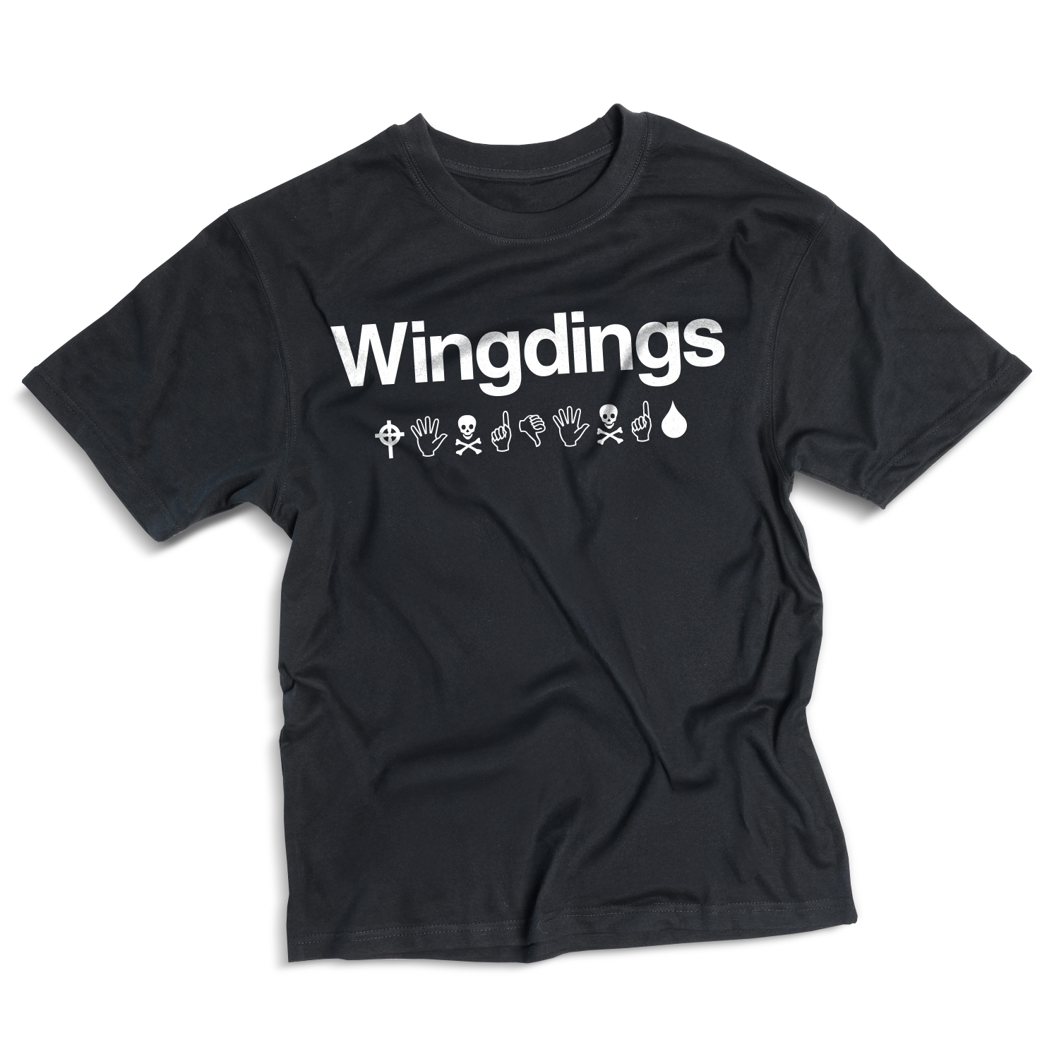 Fontwear Wingdings T-shirt