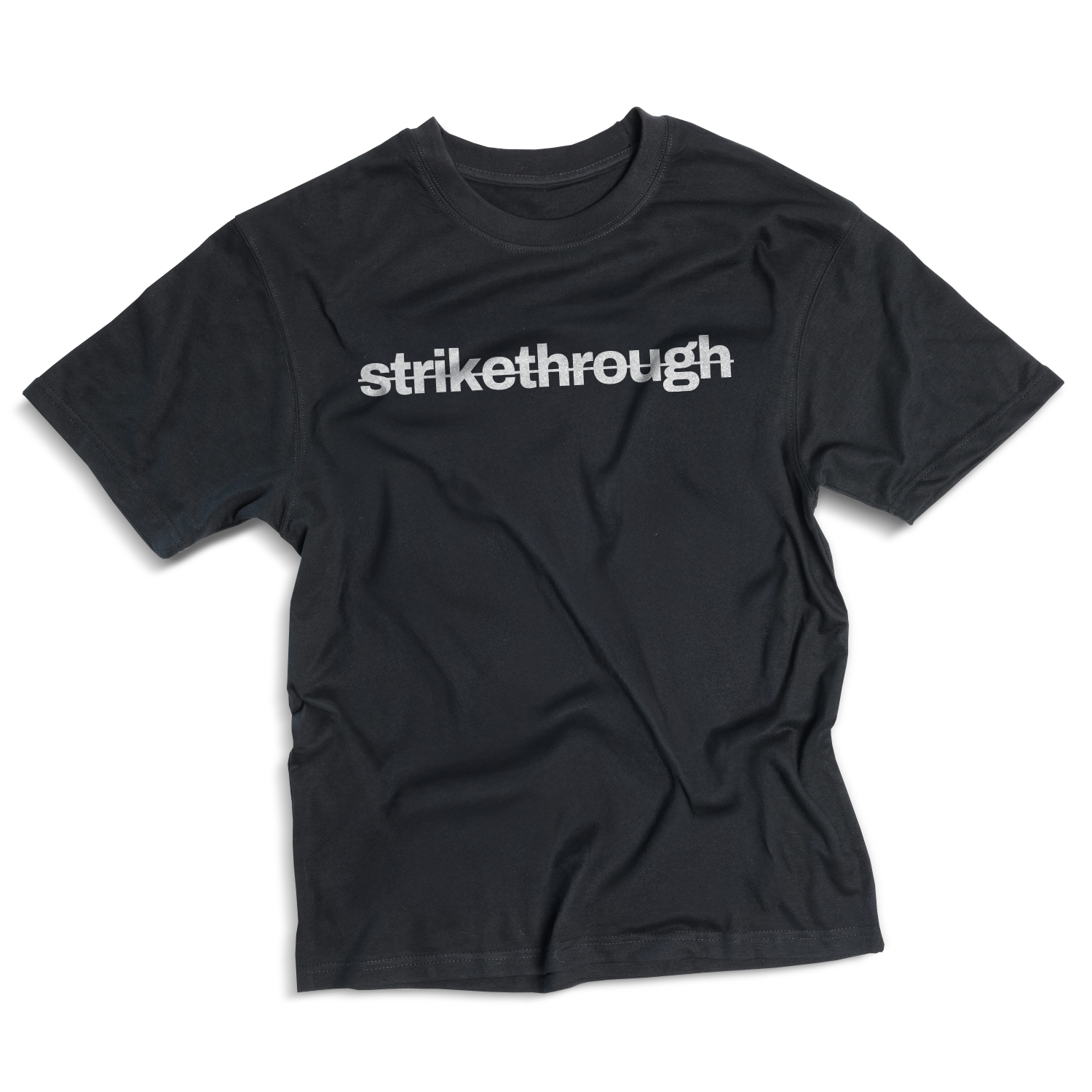 Strikethrough T-shirt